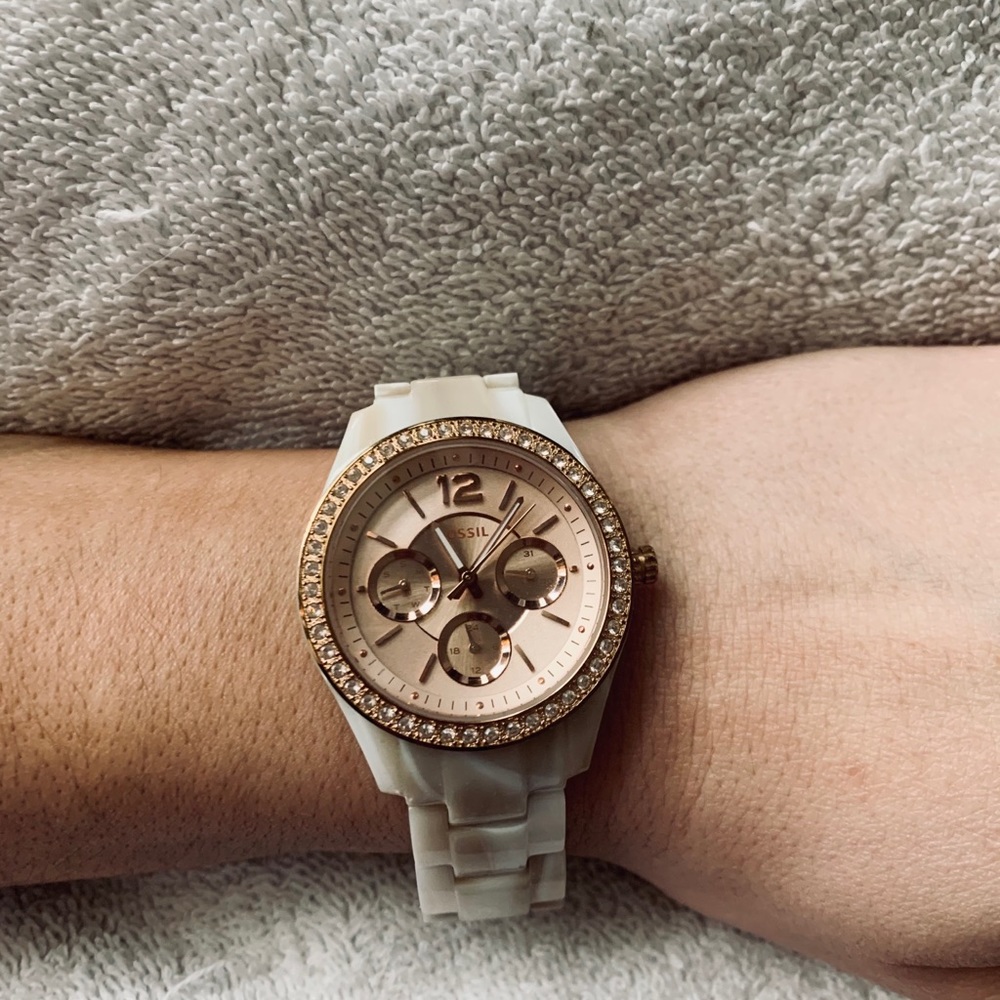 Fossil Rose-gold watch